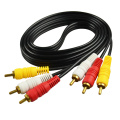 SIPU high quality 3rca female male hd video av rca game cable free av cable